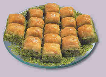 1 kilo lezzetli f�st�kl� baklava